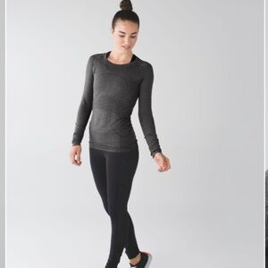 Lululemon Swiftly Tech Grey Long Sleeve, size S